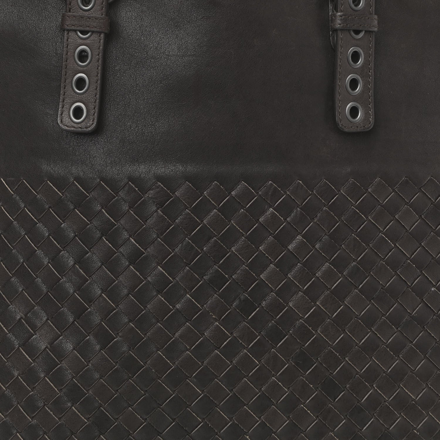Bottega Veneta Nappa Intrecciato Flat Tote Black 8 of 10