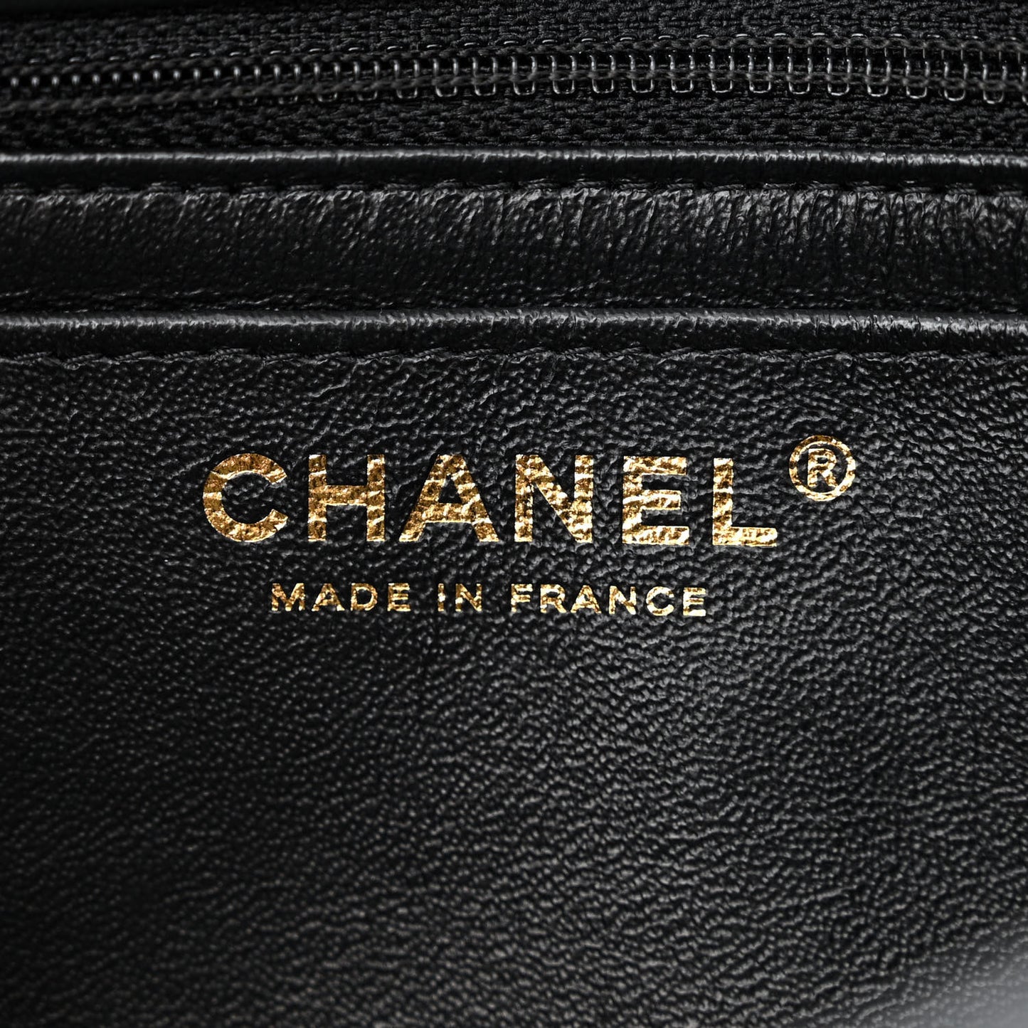 Lambskin Quilted Mini Rectangular Flap Black