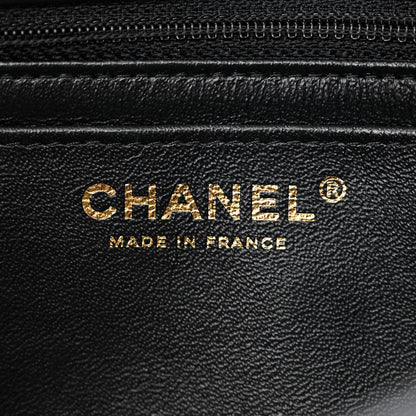 Chanel Lambskin Quilted Mini Rectangular Flap Black 6 of 13