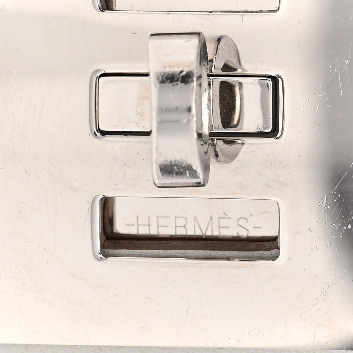 Hermes Swift Extreme Kelly Bracelet L Gris Perle 6 of 7