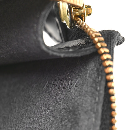 Louis Vuitton Epi Pochette Accessories 24 Black 6 of 12