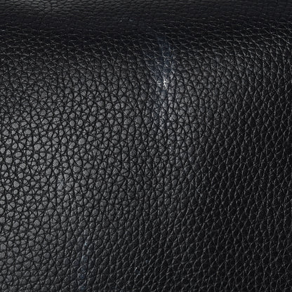 Alexander McQueen Pebbled Calfskin Large Skull Padlock Zip Around Tote Black 17 of 20