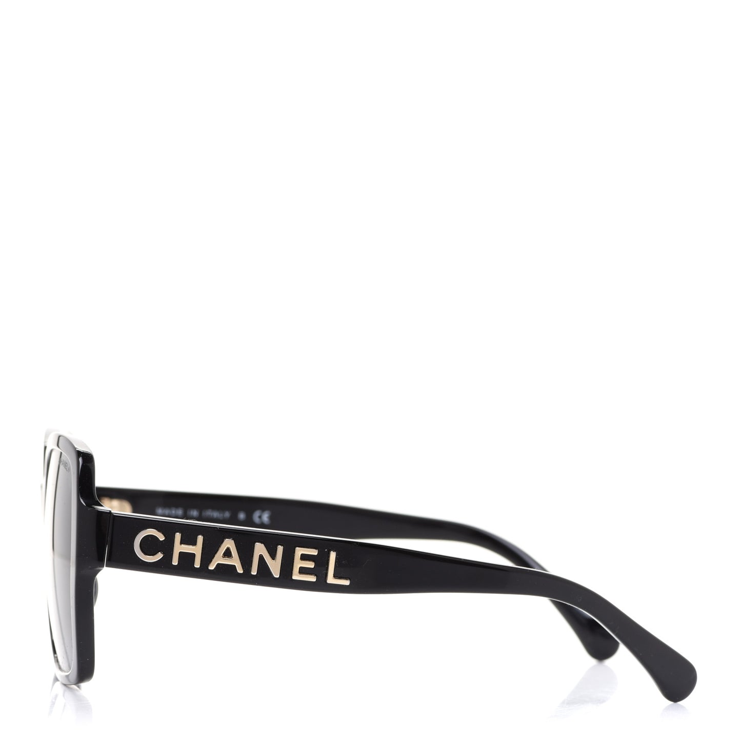Acetate Square Sunglasses 5408 Black