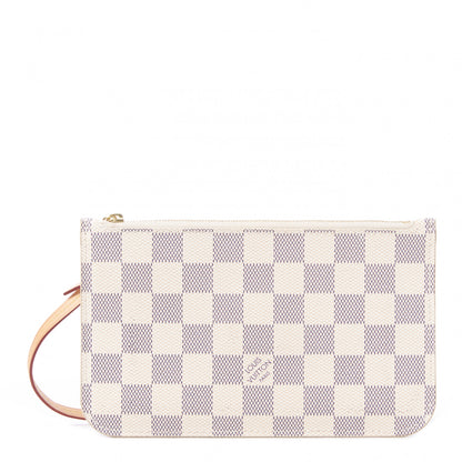 Louis Vuitton Damier Azur Neverfull PM Pochette 1 of 7