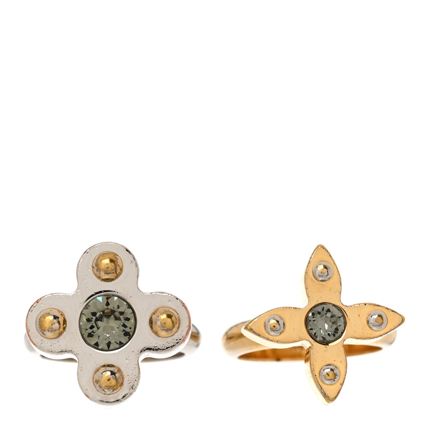 Louis Vuitton Love Letters Timeless Ring Set M 1 of 7