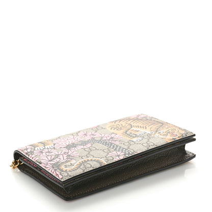 Gucci GG Supreme Monogram Bengal Chain Wallet Beige Pink 4 of 8