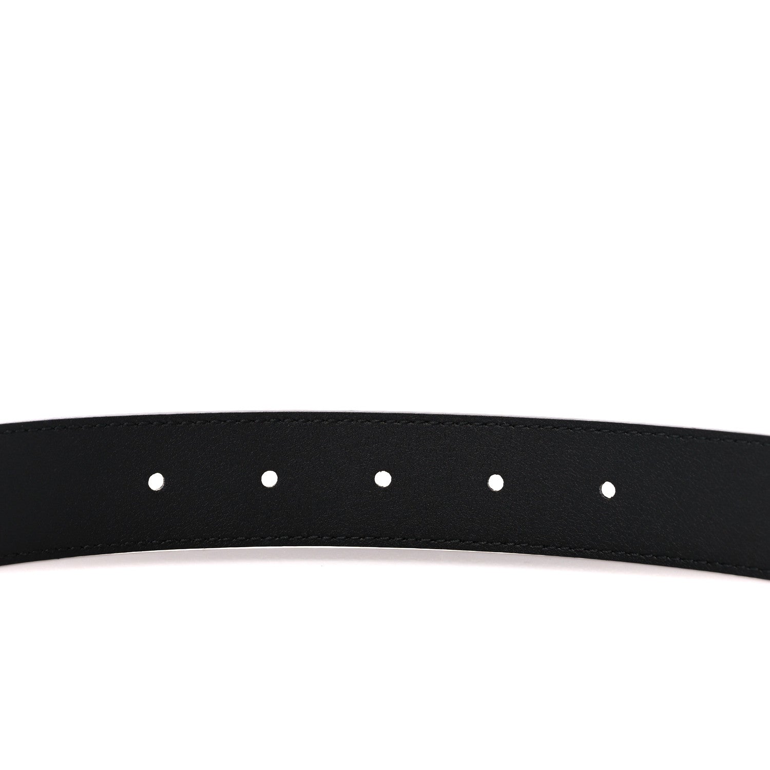 Gucci Plutone Calfskin Double G 30mm Belt 80 32 Black 3 of 5