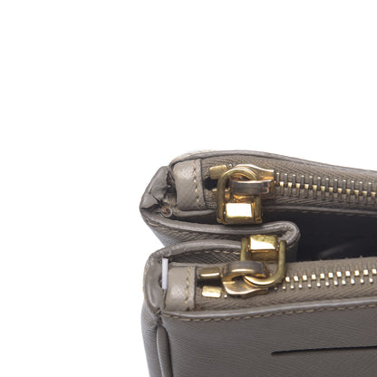 Prada Saffiano Large Galleria Double Zip Tote Pomice 11 of 23
