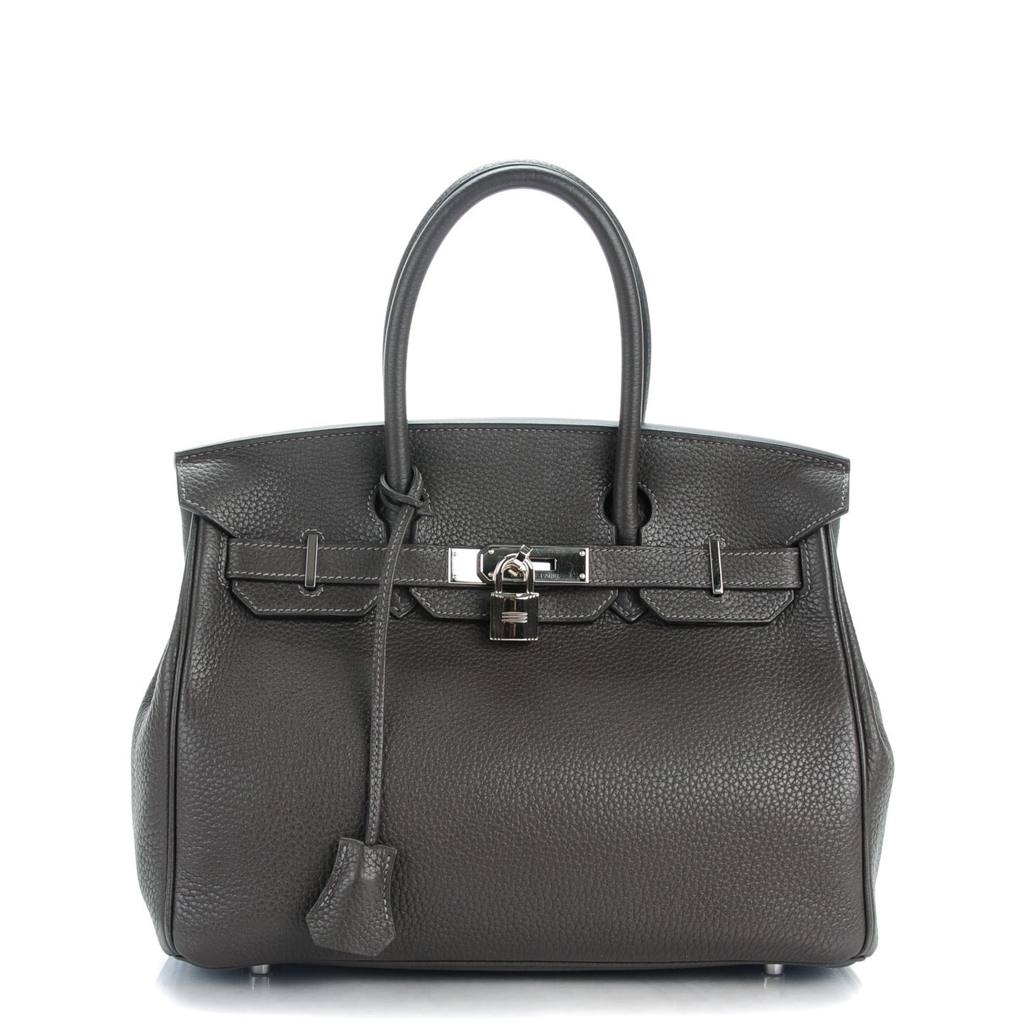 Taurillon Clemence Birkin 30 Graphite
