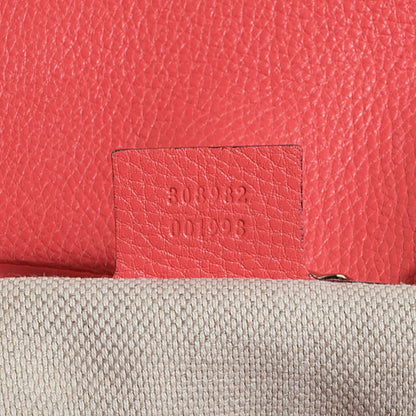 Gucci Pebbled Calfskin Medium Soho Chain Shoulder Bag Begonia Pink 7 of 9
