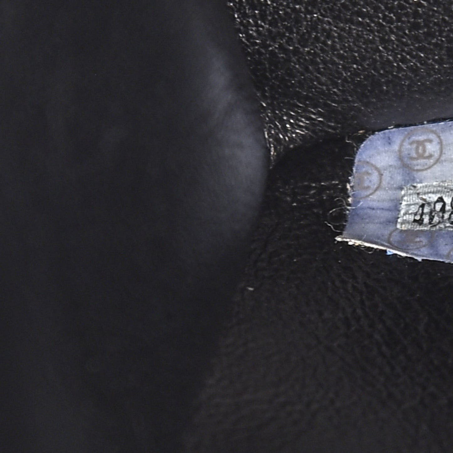 Lambskin CC Shoulder Bag Black