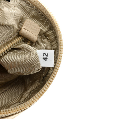 Prada Re-Nylon Micro Pouch  Desert Beige 8 of 8