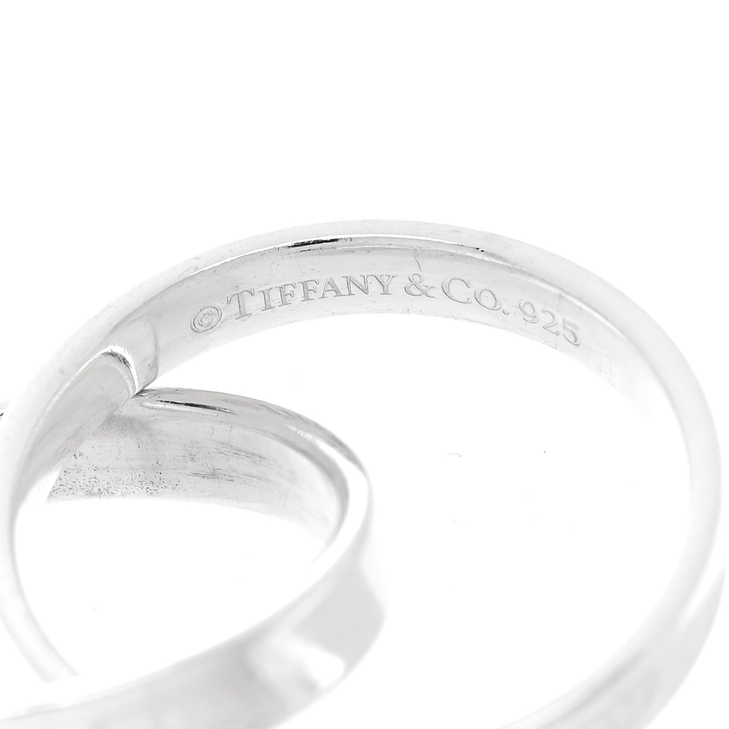Sterling Silver 1837 Interlocking Circles Ring 56 7.5