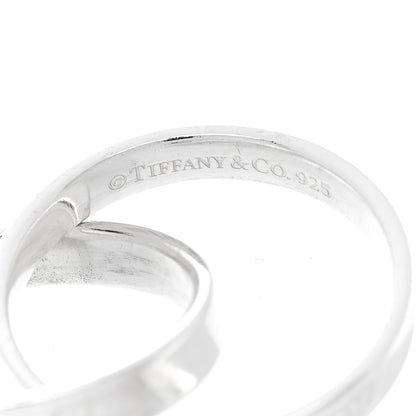 Tiffany Sterling Silver 1837 Interlocking Circles Ring 56 7.5 4 of 4