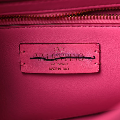 Valentino Garavani Nappa Medium Roman Stud Shoulder Bag Feminine Pink 6 of 8