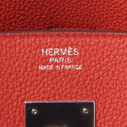 Hermes Togo Birkin 30 Geranium 22 of 32