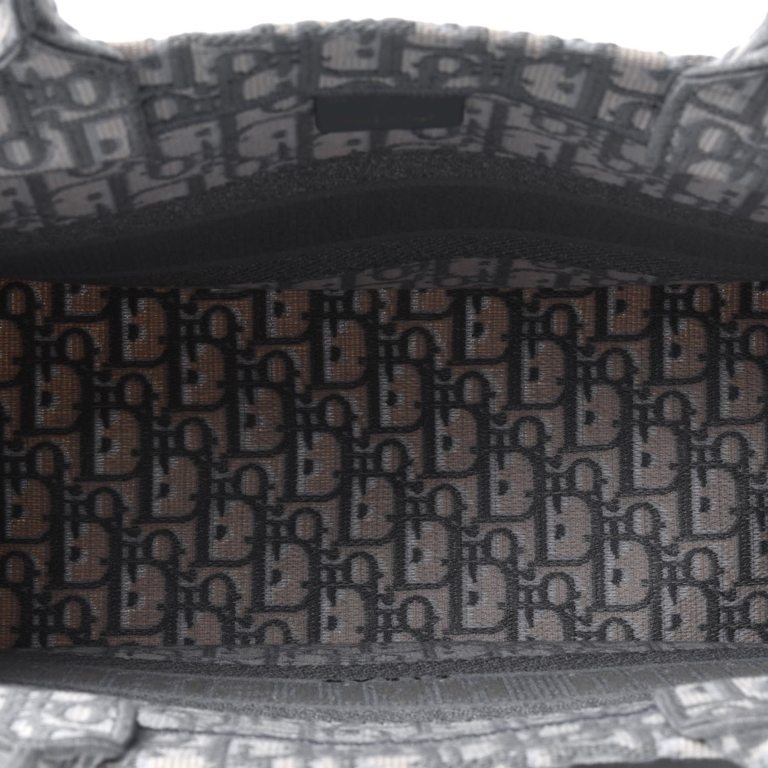 Christian Dior Oblique Medium Book Tote Grey 5 of 9