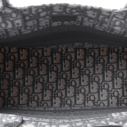 Christian Dior Oblique Medium Book Tote Grey 5 of 9
