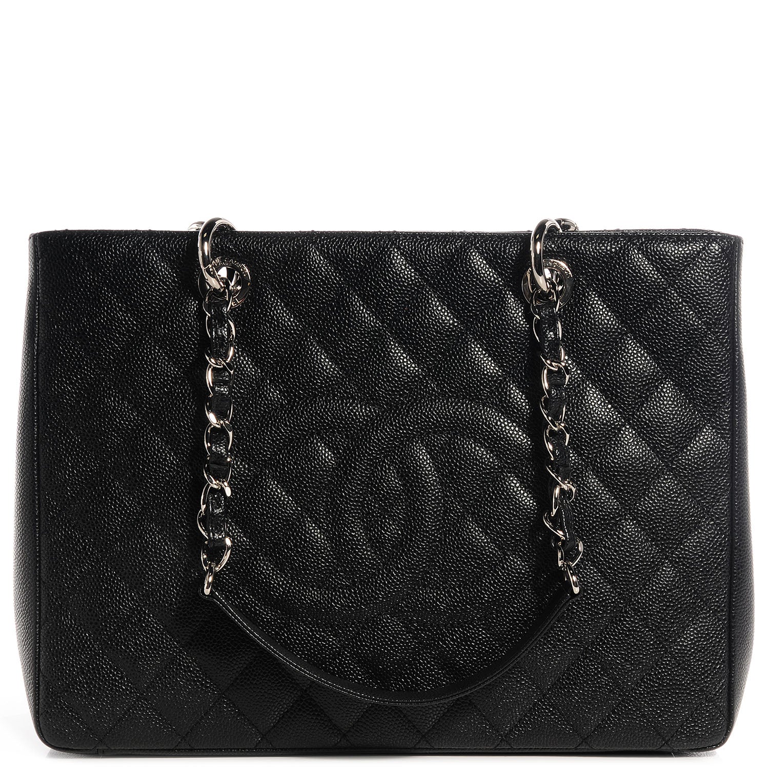 Chanel Caviar Grand Shopping Tote GST Black 1 of 8