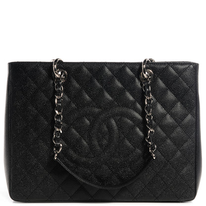 Chanel Caviar Grand Shopping Tote GST Black 1 of 8