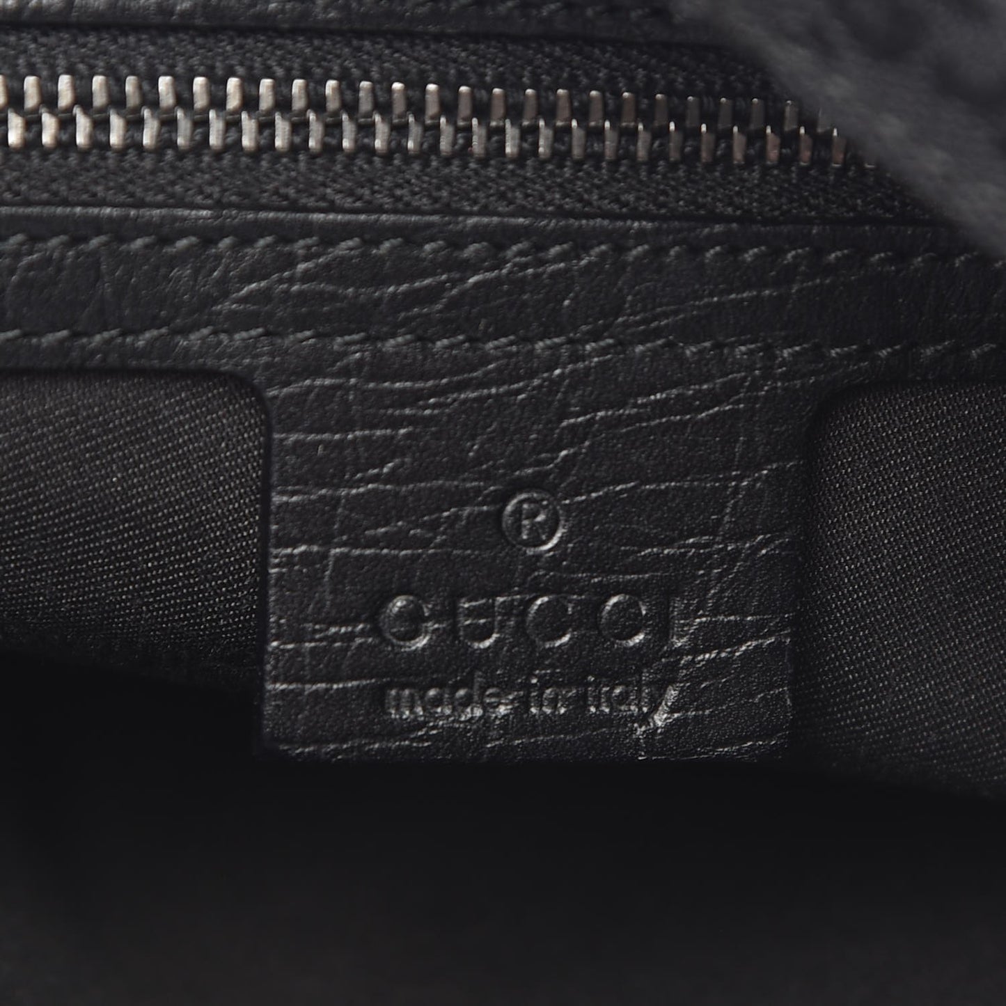 Monogram Medium Horsebit Chain Hobo Black