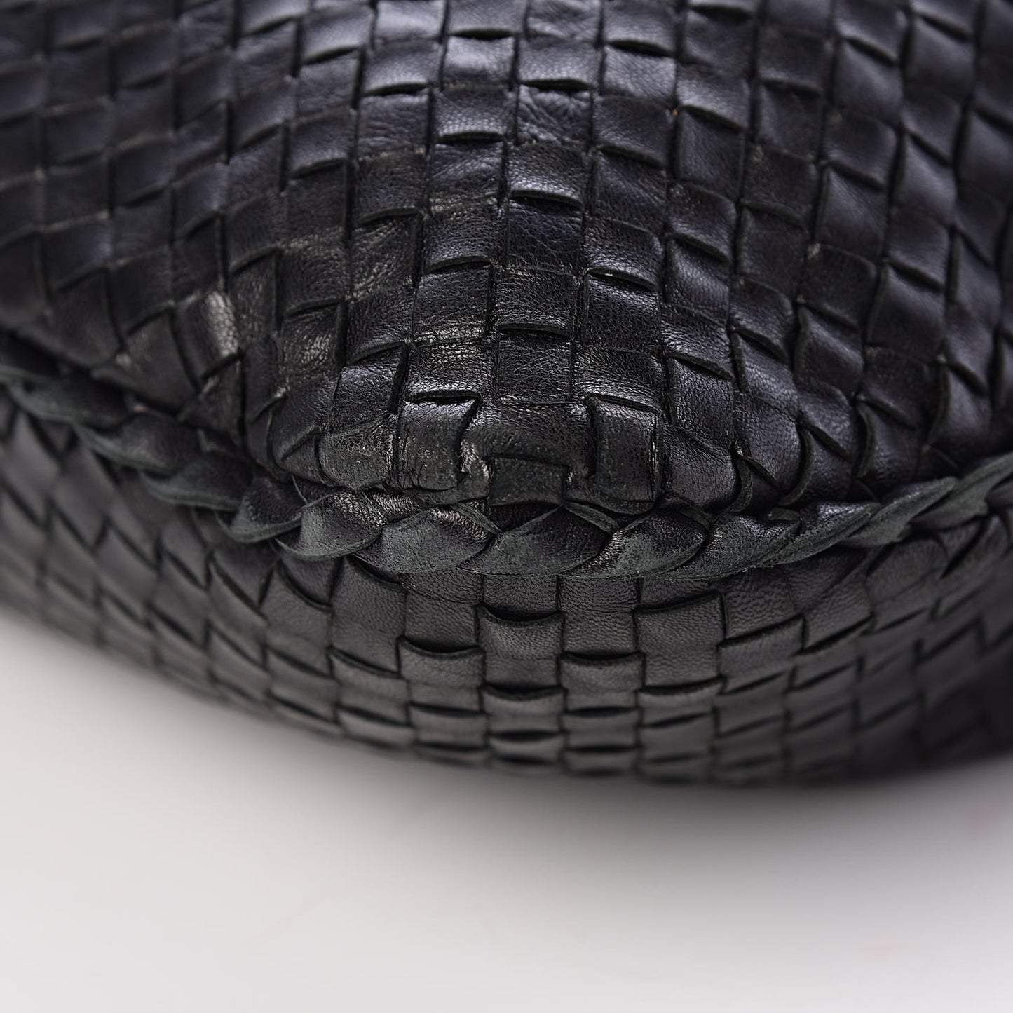 Nappa Intrecciato Maxi Veneta Hobo Black