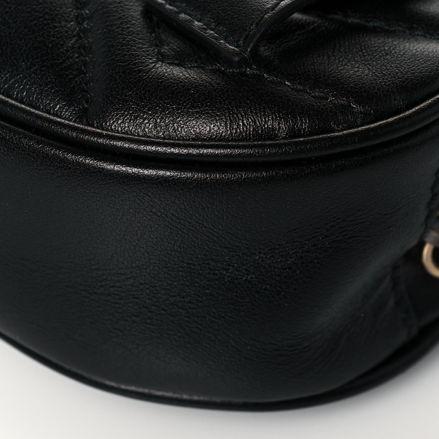 Calfskin Matelasse GG Marmont Belt Bag 95 38 Black