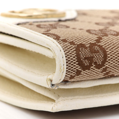 Gucci Monogram New Britt Continental Wallet Off White 12 of 13