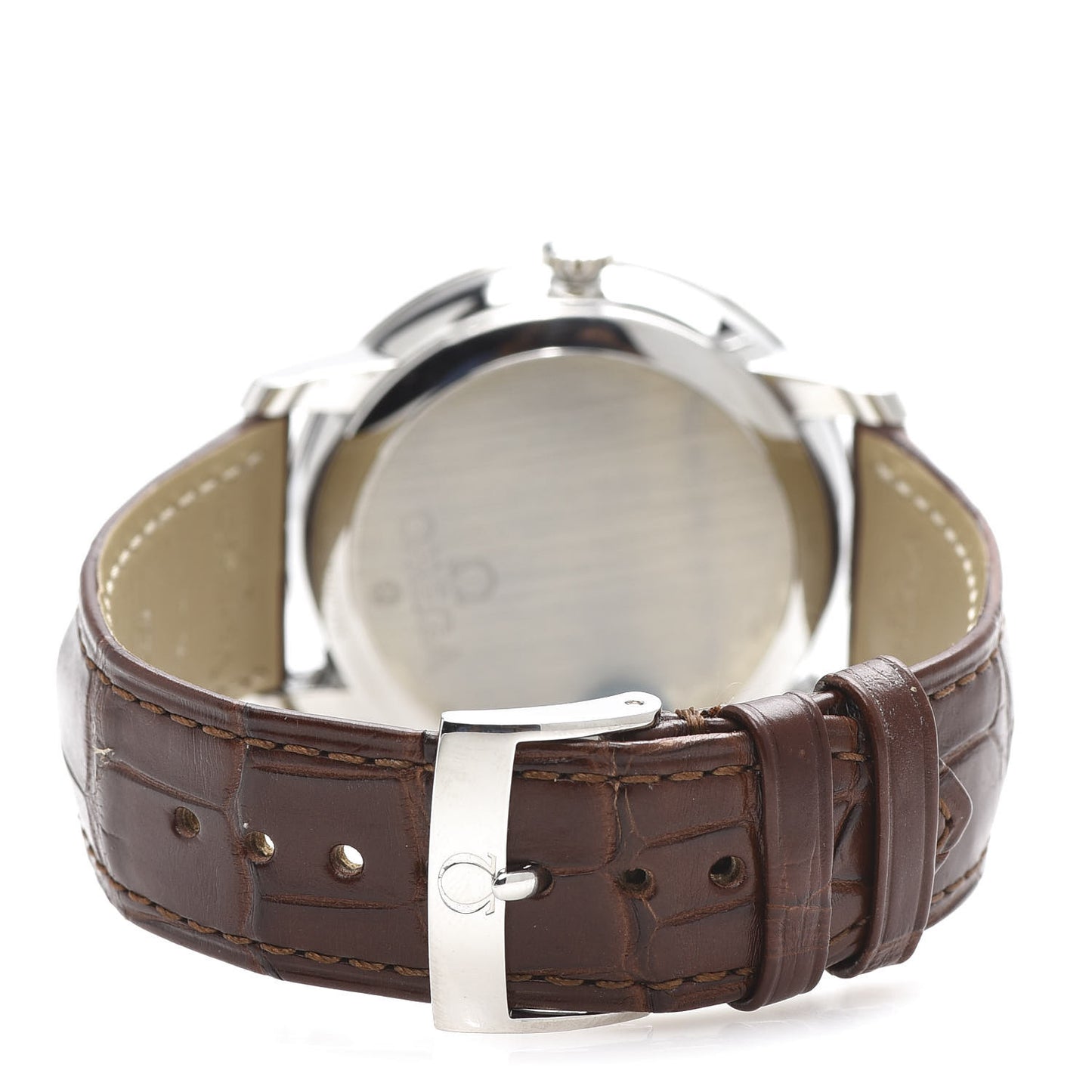 Stainless Steel Alligator 39mm De Ville Prestige Co-Axial Power Reserve Automatic Watch 424.13.40.21.02.001