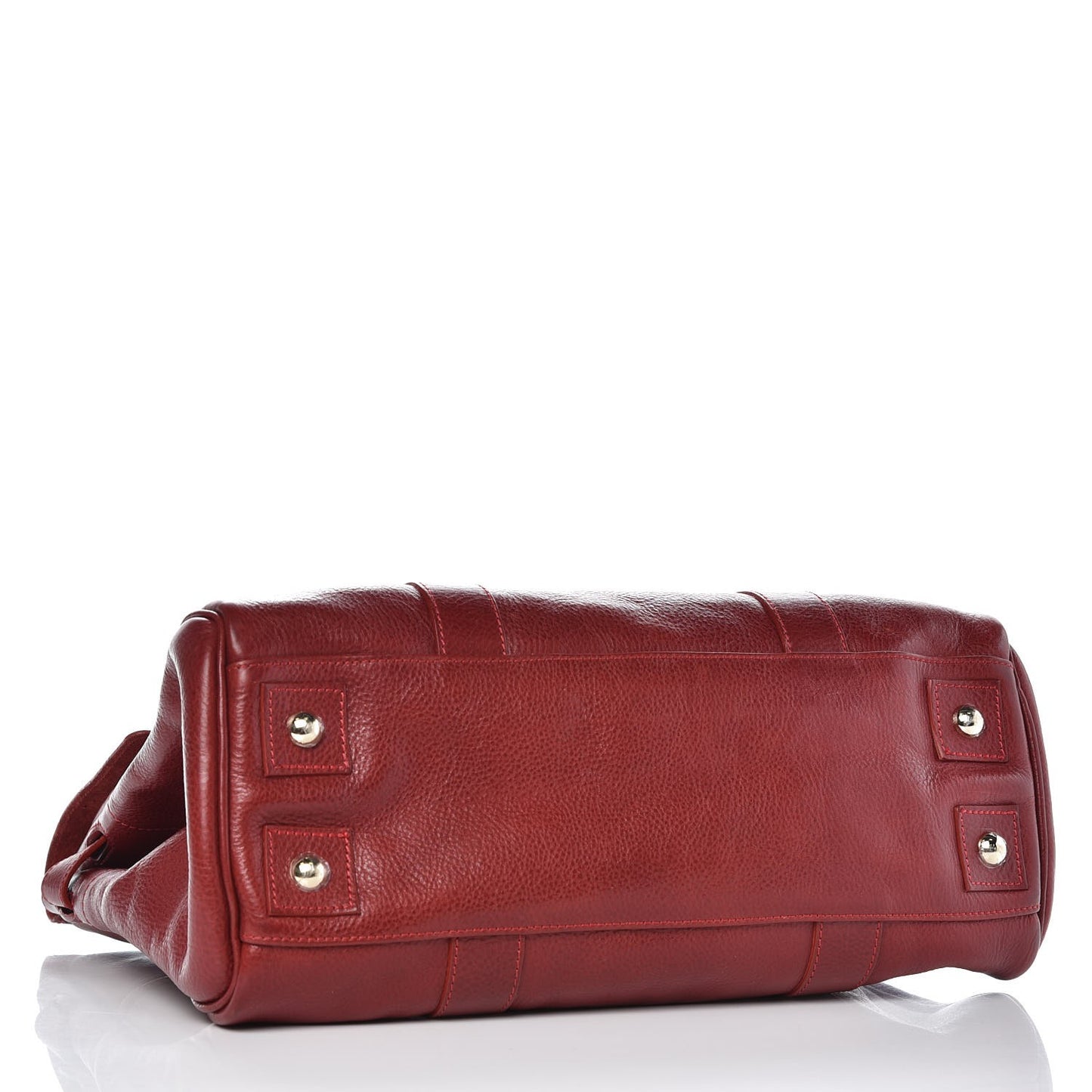 Natural Leather Bayswater Poppy Red