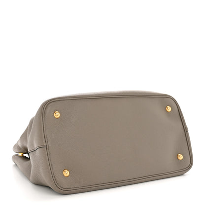 Prada Vitello Daino Tote Argilla 4 of 15