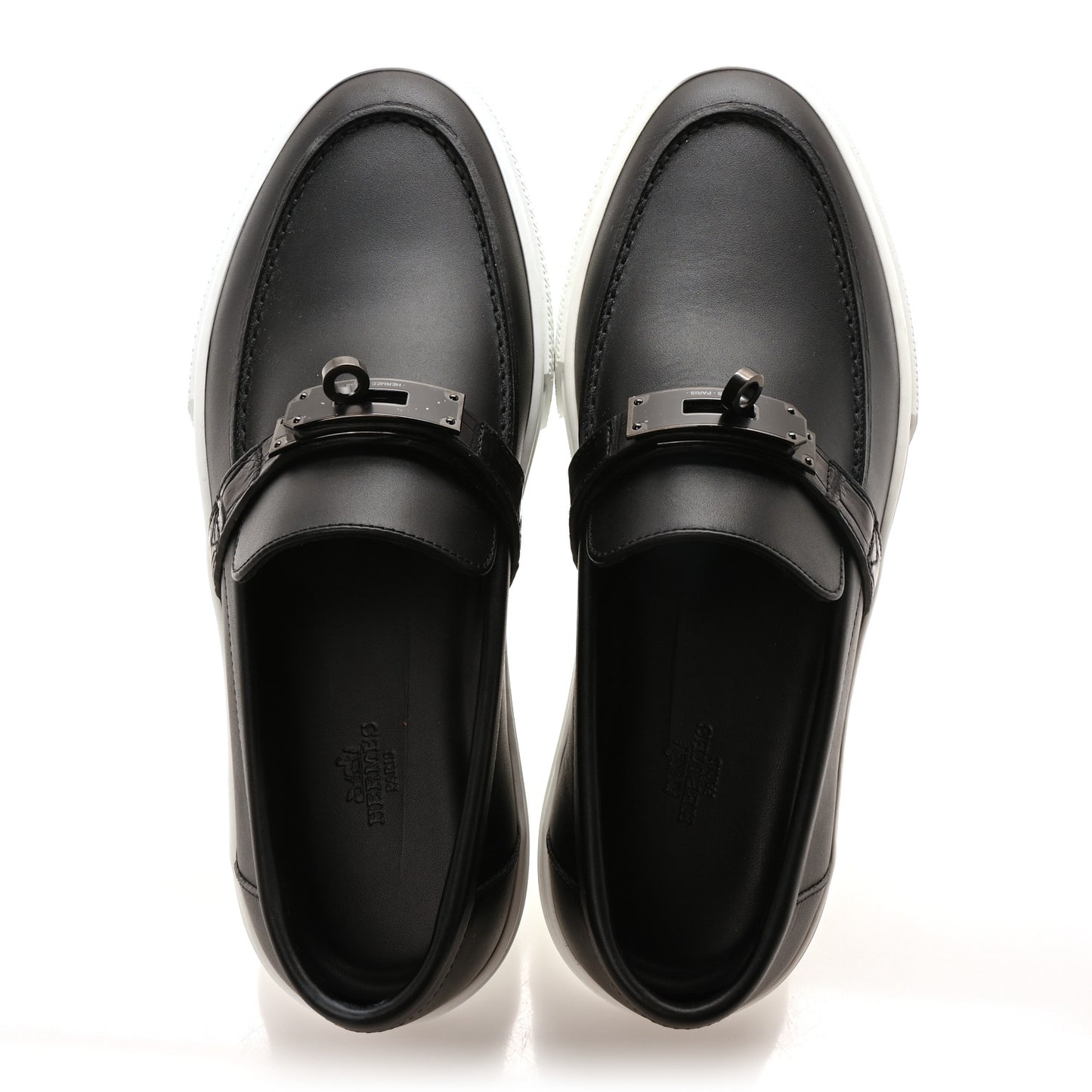 Calfskin Crocodile Game Slip On Sneakers 40 So Black