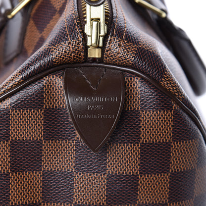 Louis Vuitton Damier Ebene Speedy 30 5 of 10