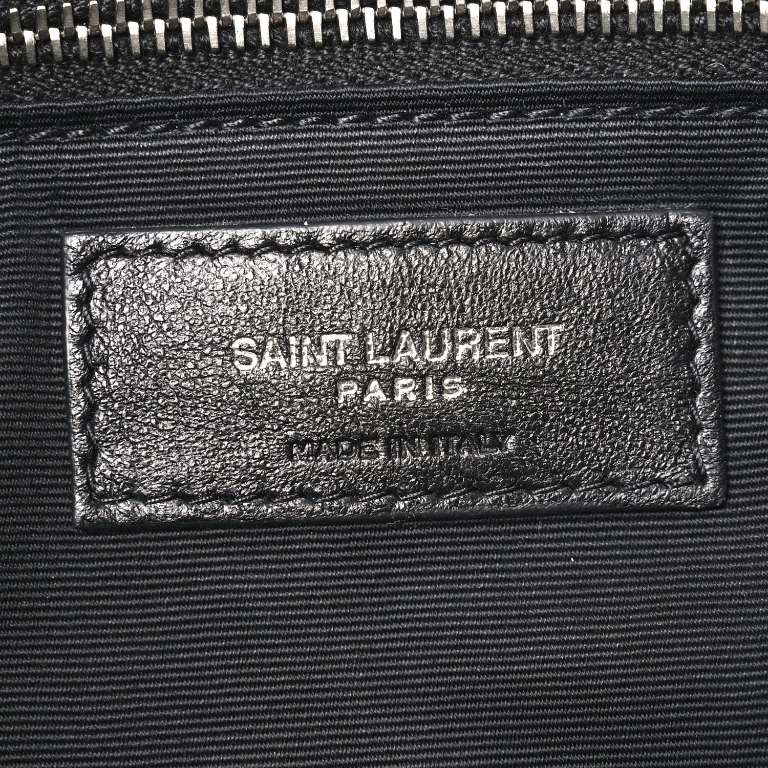 Saint Laurent Crushed Velvet Quilted Small Loulou Puffer Monogram Chain Satchel Iron Grey 6 of 10
