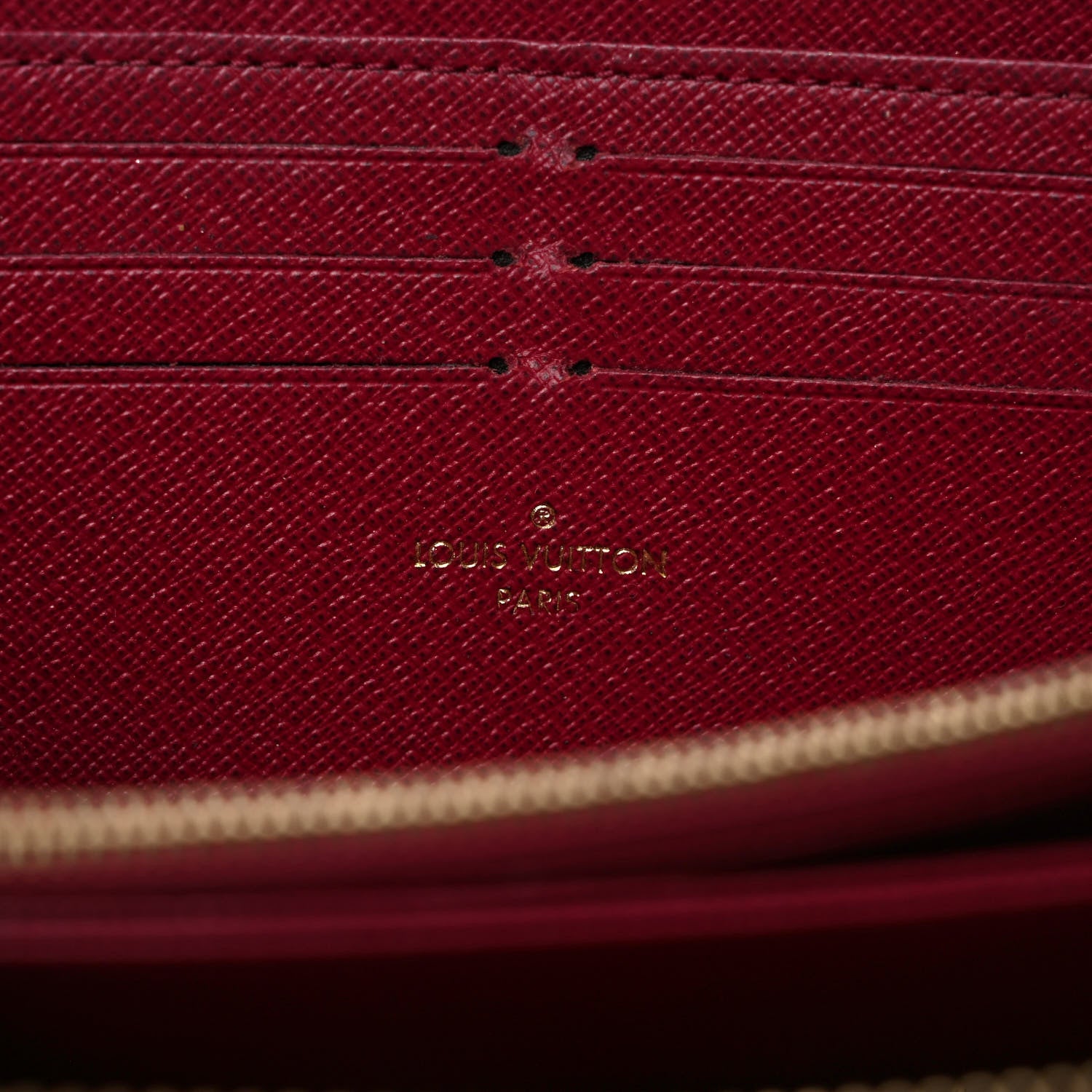 Louis Vuitton Monogram Zippy Wallet Fuchsia 6 of 9