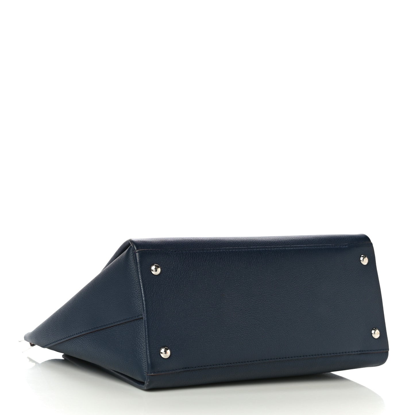 Calfskin Lockmeto Marine Rouge