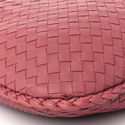 Bottega Veneta Nappa Intrecciato Large Veneta Hobo Quarzo 8 of 9