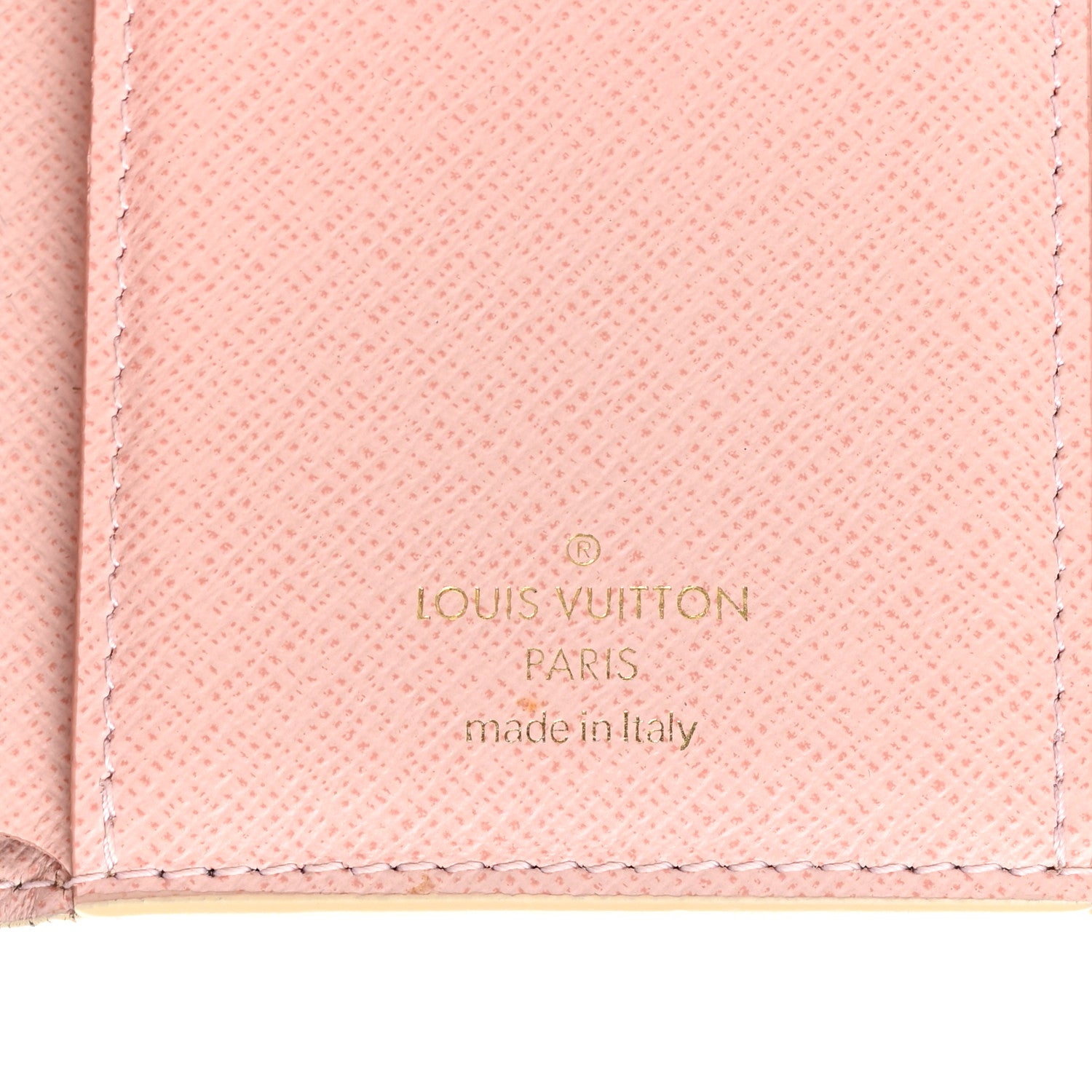 Louis Vuitton Damier Azur Victorine Wallet Rose Ballerine 6 of 13