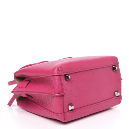 MCM Grained Calfskin Mini Milla Tote Beetroot Pink 4 of 11