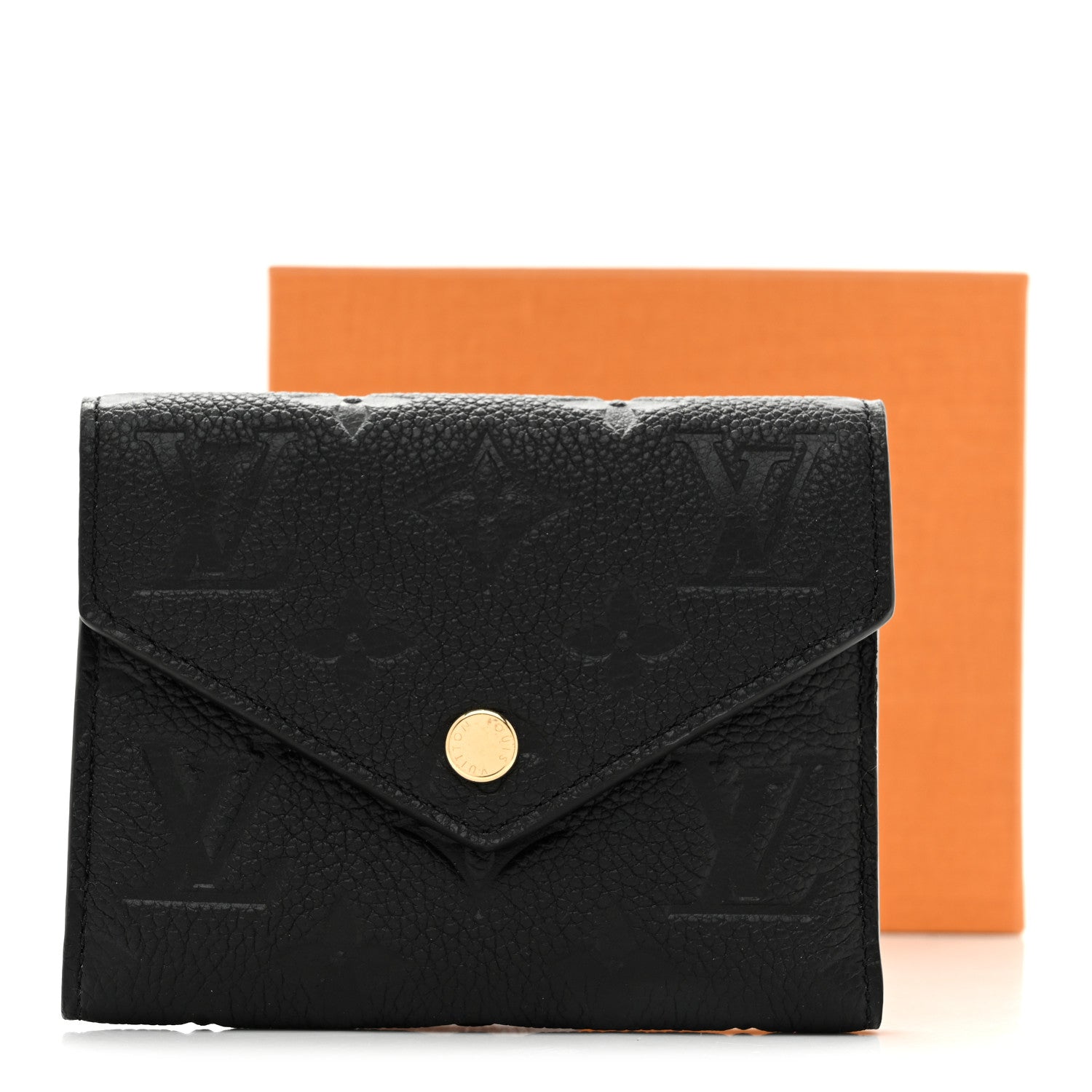 Louis Vuitton Empreinte Victorine Wallet Black 7 of 7