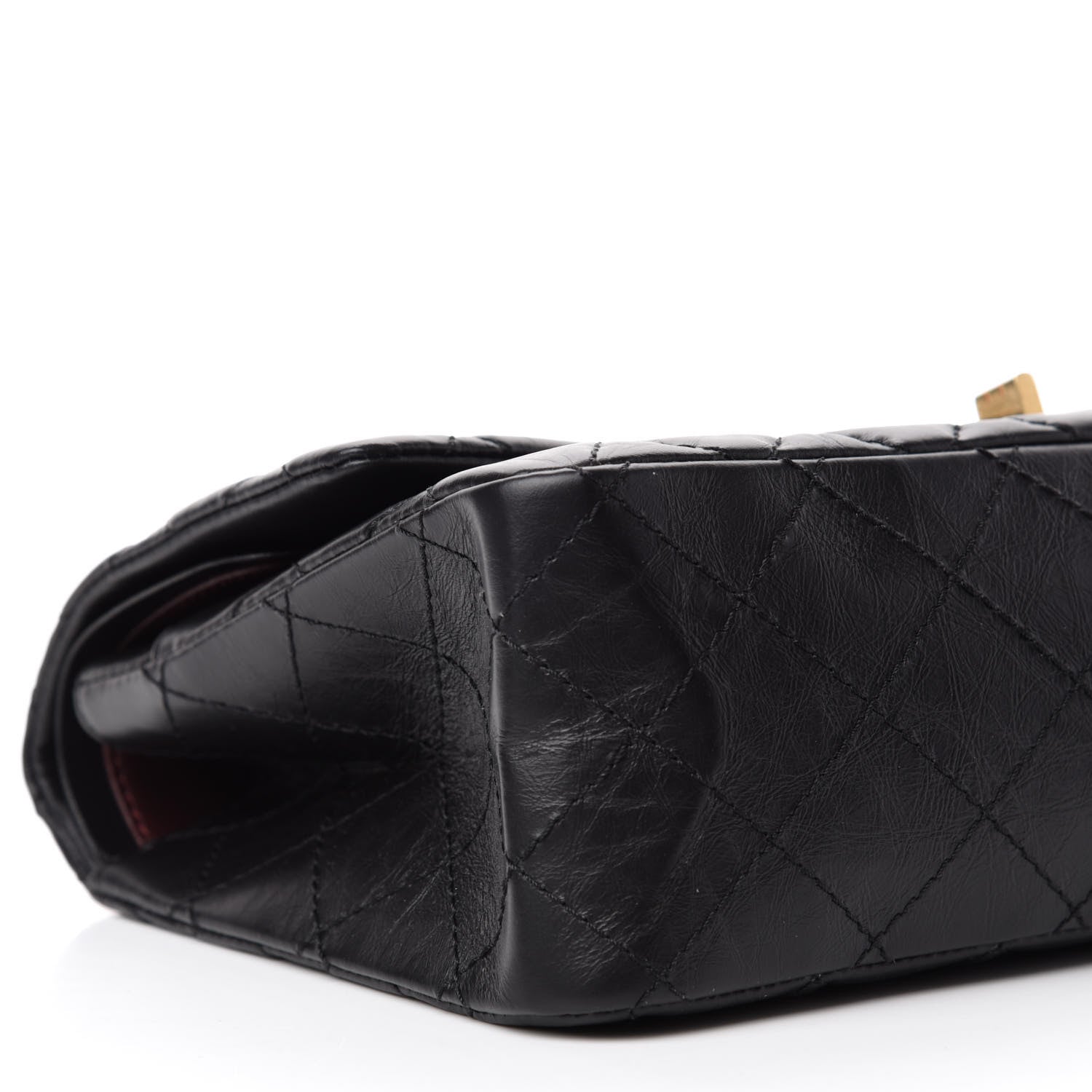 Chanel Aged Calfskin Quilted 2.55 Reissue 226 Flap Black 7 of 14