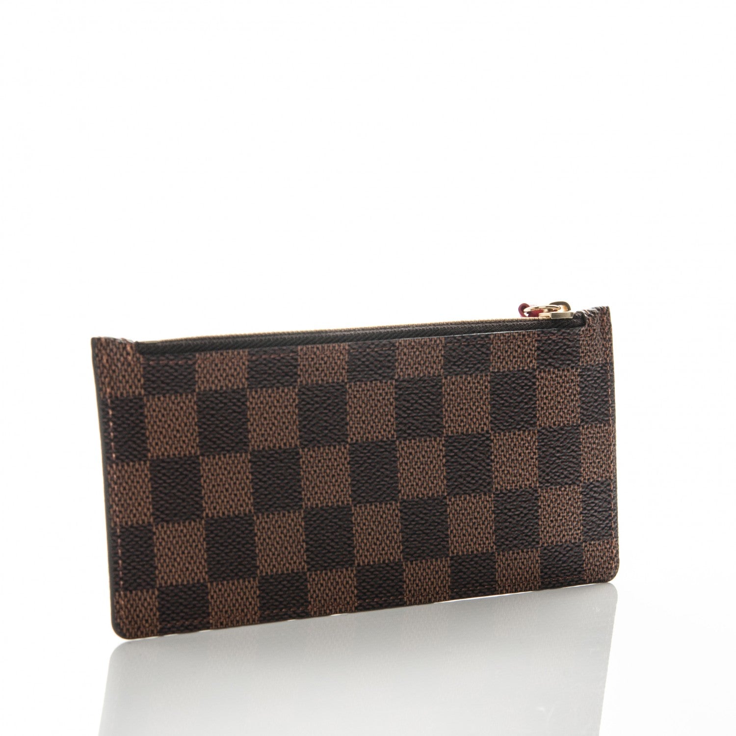 Louis Vuitton Damier Ebene Felicie Chain Wallet Zippered Insert 3 of 6