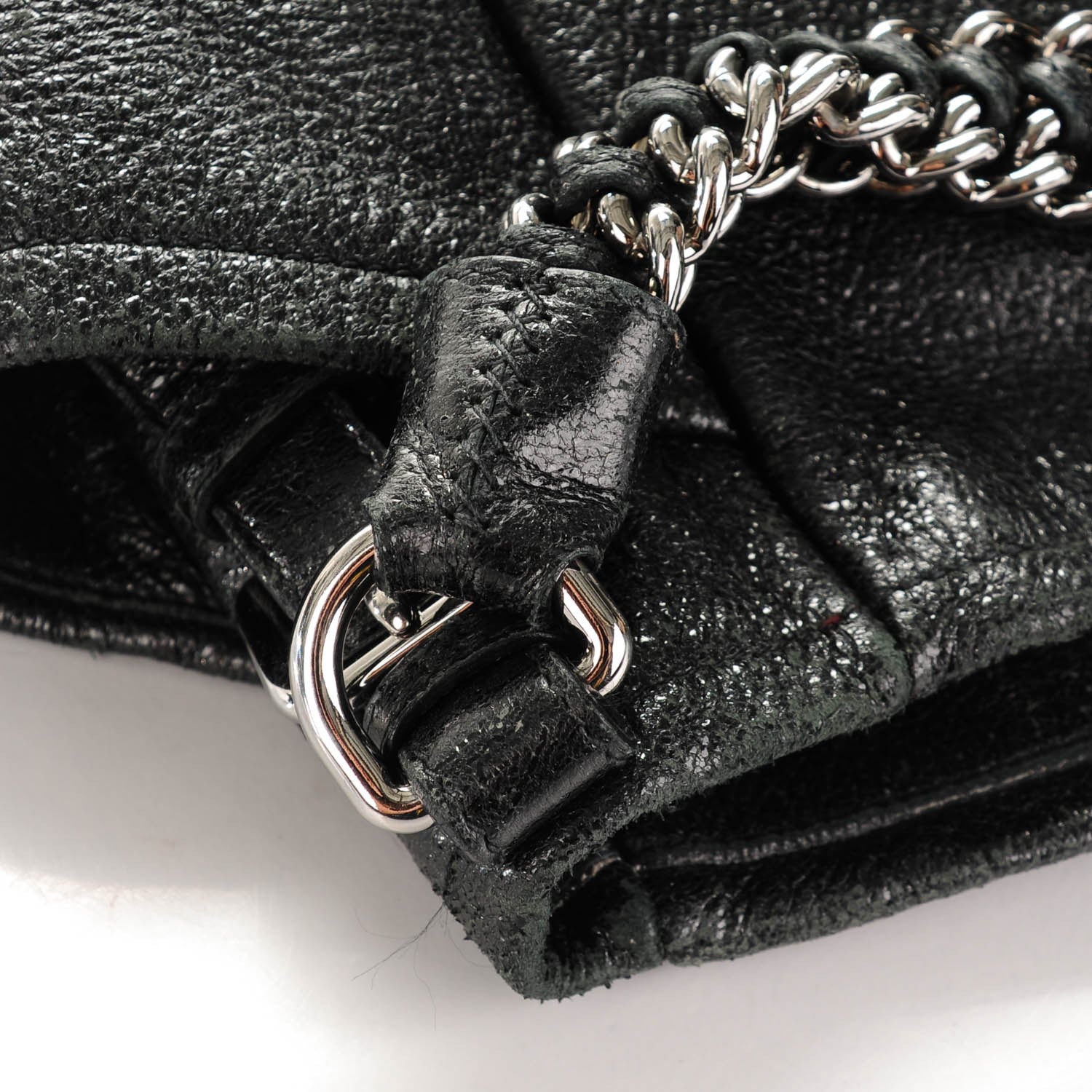 Prada Cervo Lux Shoulder Bag Nero Black 4 of 14