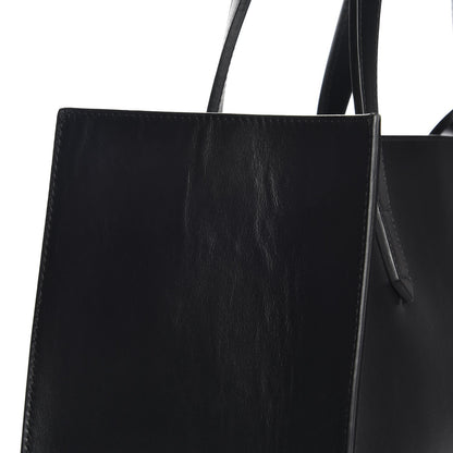Givenchy Calfskin Bambi Print Medium Stargate Shopper Tote Black 9 of 9
