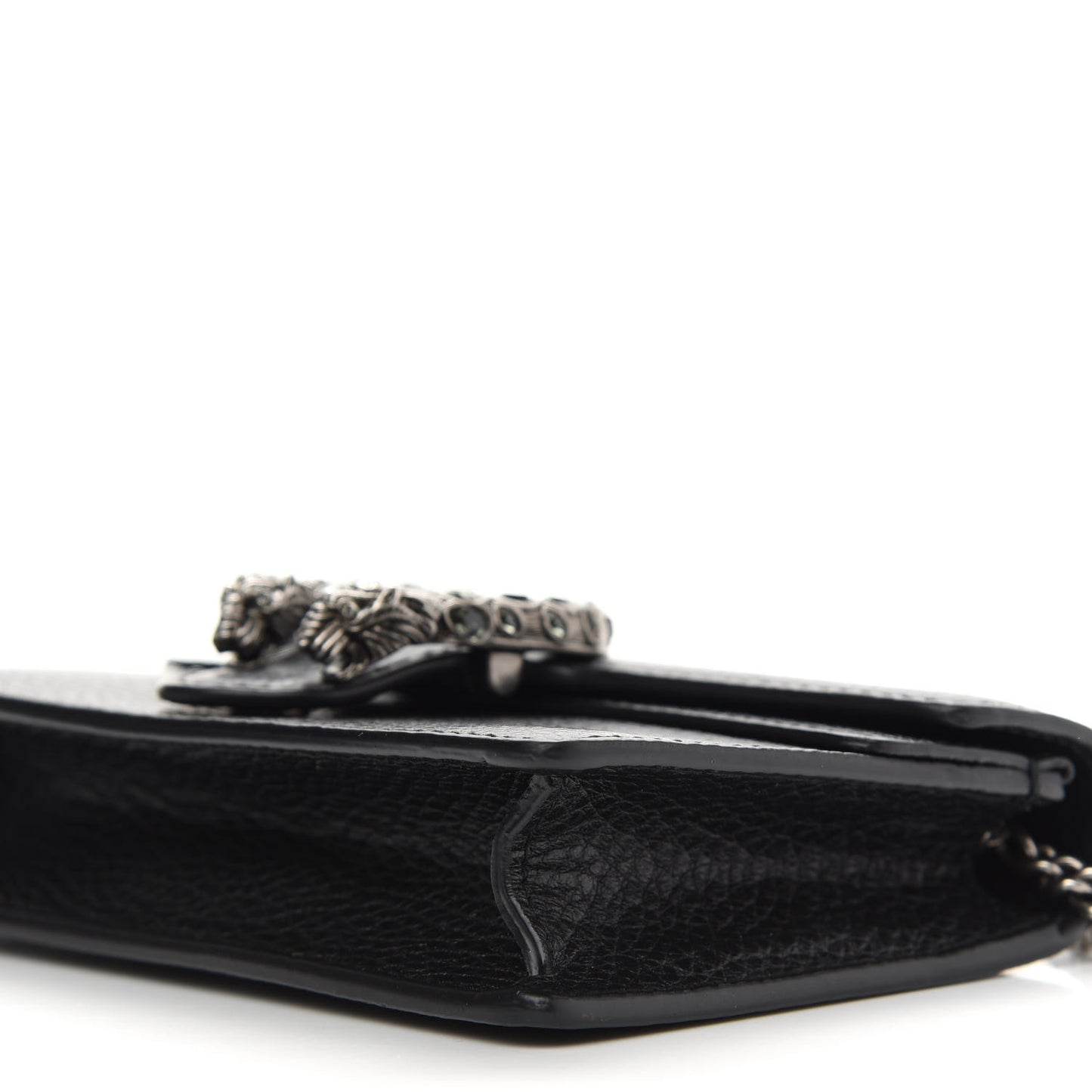 Calfskin Super Mini Dionysus Shoulder Bag Black