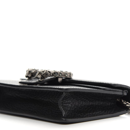Gucci Calfskin Super Mini Dionysus Shoulder Bag Black 8 of 9