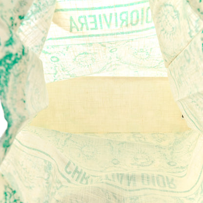 Christian Dior Canvas Dioriviera Toile de Jouy Soleil Tote Aquamarina 5 of 8