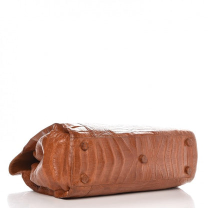 Nancy Gonzalez Crocodile Top Handle Tote Brown 4 of 26