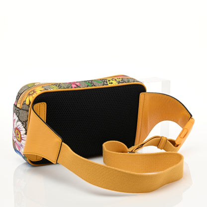 Gucci GG Supreme Monogram Flora Medium Ophidia Belt Bag Beige Multicolor Crop 3 of 8