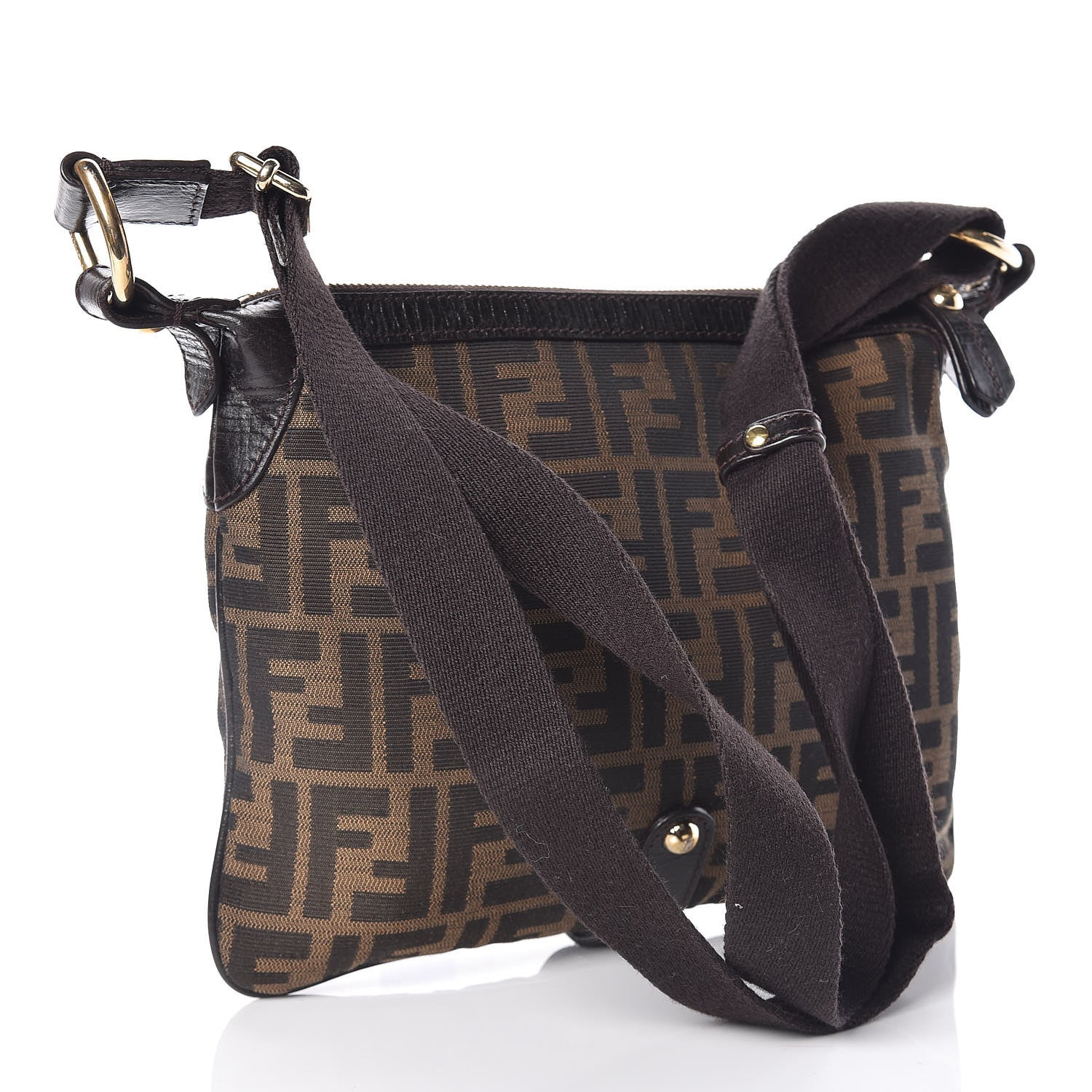 Fendi Zucca Small Crossbody Bag Tobacco 3 of 9